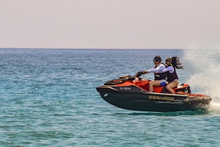 jet ski, action, water beach