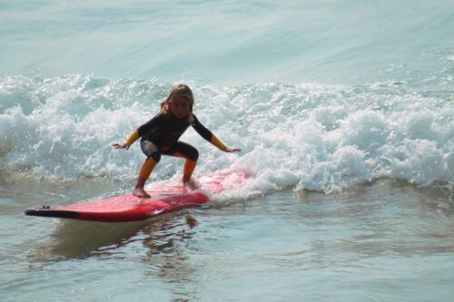 Golfsurfen kind golfsurfen, surf, child