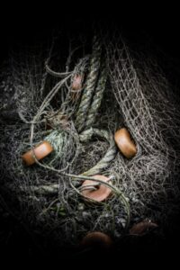 visnet, touwen, fishing, nets, rope