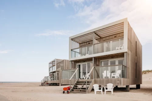 Strandhuisjes Hoek van Holland