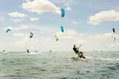Kitesurfing, kitesurfers
